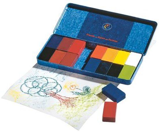 Stockmar Bijenwasblokjes - 16 Kleuren - 4019365350008