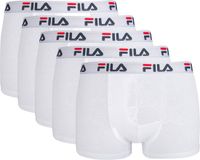 FILA Heren Basic Boxershorts 5 Pack Maat L Wit