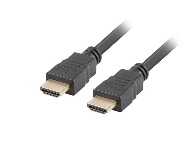 Lanberg HDMI kabel 10 m HDMI Type A (Standaard) Zwart