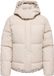 ONLY ONLAGNES COATED PUFFER JACKET OTW Dames L Beige