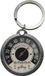 Merkloos / Sans marque Cz-Cado Sleutelhanger - Snelheidsmeter - Grijs - 4 cm