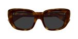 Saint Laurent SL 857 Lunettes de Soleil Femme Havane Oeil de Chat Gris 53mm