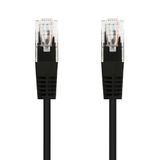 Cat.6 UTP AWG24 patchkabel zwart 0,5 meter