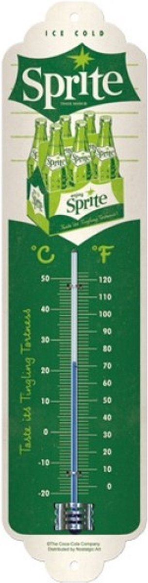 Nostalgic Art Merchandising Thermometer - Sprite - Six-Pack