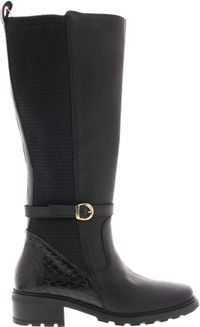 Solidus Dames Laarzen Kinga Schwarz Hk 61016 Zwart