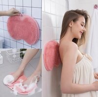 Roze Rug en Voeten Scrubber Douche - Rug Borstel - Zuignappen - Zelfklevend - Voeten Borstel - Lichaamsborstel