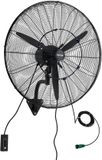 Vevor 115W Industriële Wandventilator 81 cm Zwart