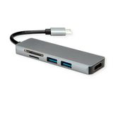 ROLINE Dockingstation USB Type C, 4K HDMI, USB 3.2 Gen 1, SD/MicroSD