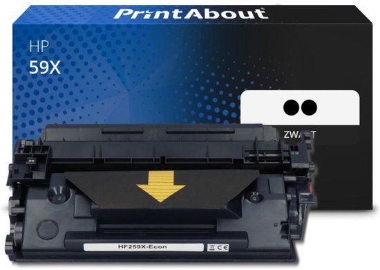 PrintAbout Toner 59X (CF259+259X) Zwart Multipack geschikt voor HP