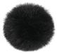 Wigento Protection contre le vent pour microphone, adaptée au DJI Mic Mini, noir, avec clip noir.