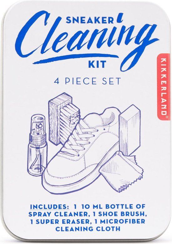 Kikkerland Sneaker Cleaning Kit - Blauw/Wit