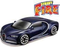 Bburago BUGATTI CHIRON donker blauw schaalmodel 1:43