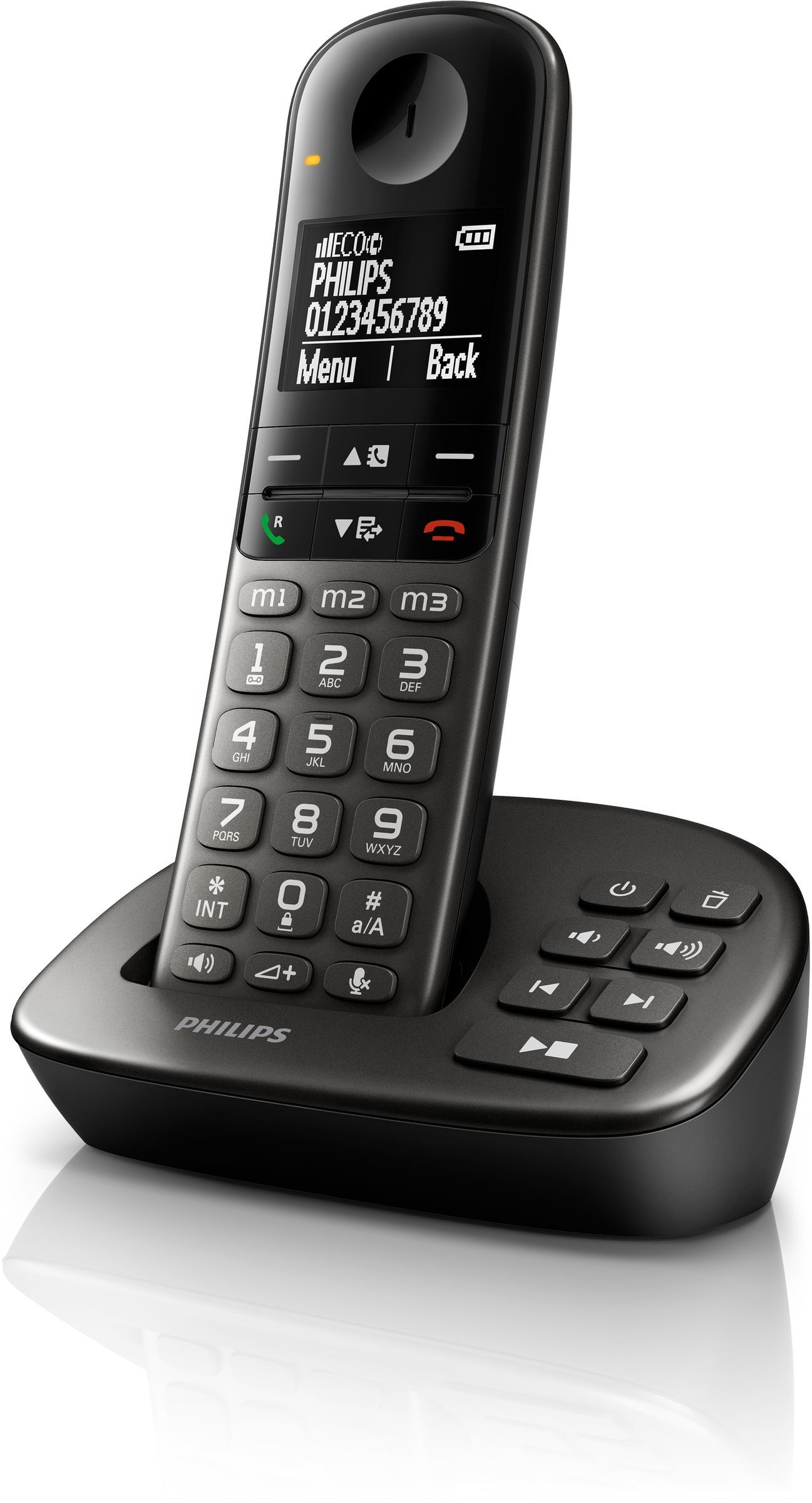 Philips XL4951DS/38 Draadloze Telefoon - 50 Contacten, Wekker