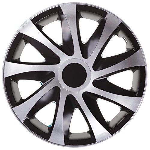 NRM DRACO CS - 16 inch - Zwart/Zilver - Set van 4
