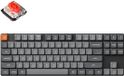Keychron K1 Max TKL (Tenkeyless) QWERTY US Layout Zwart Mechanisch RGB Verlicht USB + RF Wireless + Bluetooth Toetsenbord