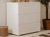 CAPOWI Commode CAPOWI 3 tiroirs blanc