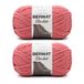Bernat Deken Rose Terracotta garen, pak van 2 stuks van 300g, polyester, 6 supervolumineus, 200 meter, breien/haken