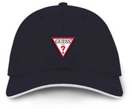 GUESS Statet Street-Style Cap with Adjustable Strap - Blue Hats