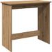 Bureau Table De Travail Table D'Écriture Chêne Artisanal 80x40x75 cm Bois d'Ingénierie
