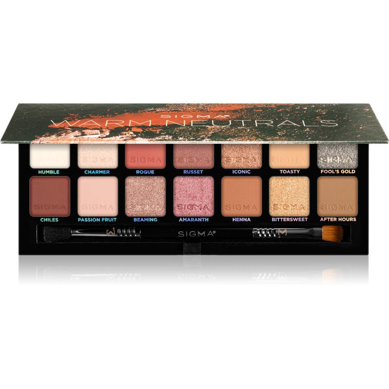 Sigma Beauty Warm Neutrals
