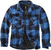 Brandit Flannel Heren Tussenseizoensjas - zwart/blauw - 5XL