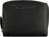 Bugatti Bella Portemonnee RFID-bescherming Leer 12 cm - Dames - Horizontaal - Zwart