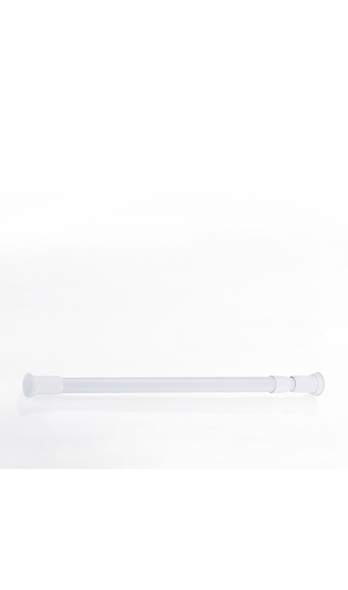 Kela 20988 Douchegordijnstang - Wit - Aluminium - 25 mm - 4025457209888