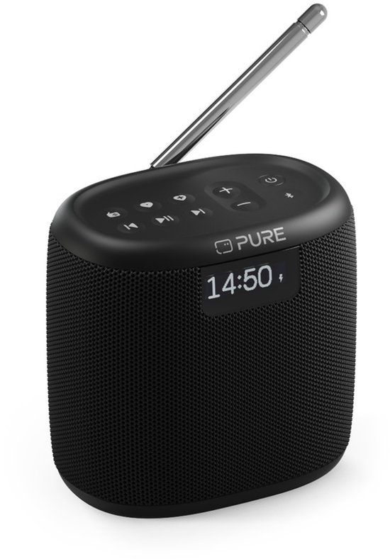 Pure Woodland Mini Draagbaar Digitaal Zwart