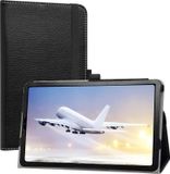 ALLDOCUBE Housse de tablette verrouillable noire pour l'ALLDOCUBE iPlay 40, 10,4 pouces, en cuir polyuréthane avec éclairage LED