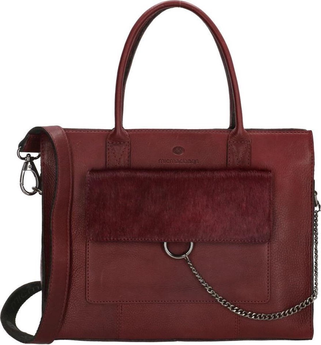 MicMacbags Handtas / Schoudertas Mendoza Burgundy