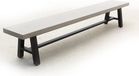 VITA tuinmeubelen Banc de jardin Toro L250cm Anthracite, Gris