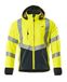 Mascot Softshelljas "Blackpool", 1 stuk, 2XL, geel/zwart-blauw, 15502-246-17010-2XL