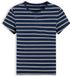 Tommy Jeans T-shirt Automne/Hiver 2026 Adultes M Mélange de coton Bleu foncé/Blanc