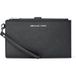 Michael Kors Large Double Zip Wristlet Black