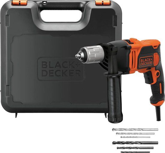 BLACK+DECKER BEH850K-QS Klopboormachine - 850W - incl. koffer en boren