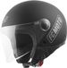 FC-Moto Square-RS Jethelm - Zwart Mat/grijs - Maat XS