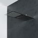 Hudson Reed Pommeau de douche cascade et pluie rectangulaire 20 x 50 cm