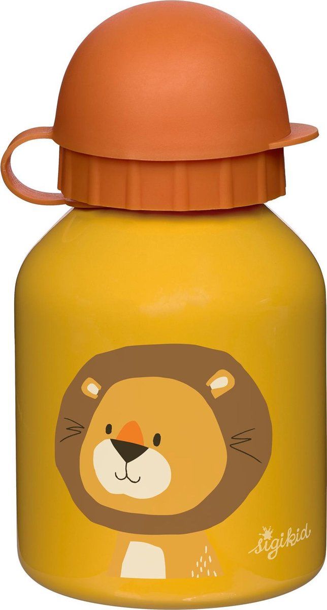 Sigikid Drinkfles leeuw, Little Forest Friends - 250 ml