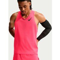 Nike AeroSwift Hardloopshirt Heren - rood, zwart, Maat S