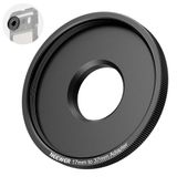 NEEWER Adapterring voor lensfilter, 17 mm tot 37 mm, compatibel met Beastgrip 37 mm lenzen, 15 Pro Max S24 Ultra telefoonkooistabilisator voor video-opname, PA061