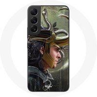 Maniacase Hoesje voor Samsung Galaxy S22 Loki Thor Ragnarok met Helm Fanart Seizoen 1
