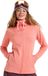 Roxy Vertere Fleecetrui met volledige ritssluiting, Coral Chic, Vrouwen, XS