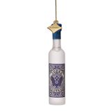 Vondels Boule de Noël - Bouteille de Vodka 9cm en Verre, Transparent