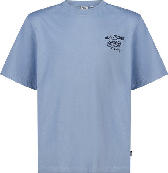 America Today T-shirt Enock Jr Vintage blue