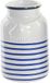 Item International Tandenborstelbeker - Dolomiet - Wit/Blauw - 11 cm
