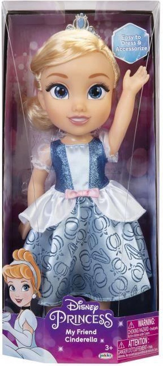 Disney Princess Plastic Prinses Assepoester Pop - 38 cm