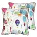 Prestigious Textiles Away We Go Kids Veren Gevuld Kussen - Twin Pack