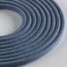 Duidelijke LUMIRE textielkabel rond 3 x 0,75 mm blauw denim set van 3 incl. aardkabel ultieme veiligheid