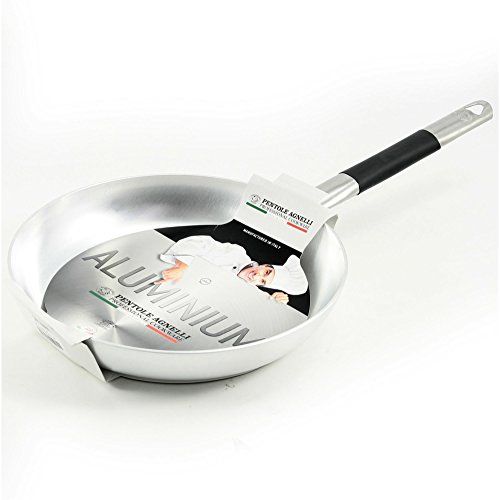 Pentole Agnelli Aluminium Baspan - 28 cm - 3 mm dik - Met Cool Handvat