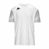 Kappa Kindertrui Daverno Wit Polyester Korte Mouw Logo